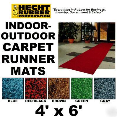 4 x 6 carpet entrance runner mat indoor outdoor office