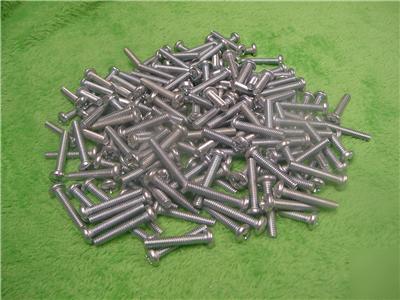 500 phillips pan head machine screw 1/4