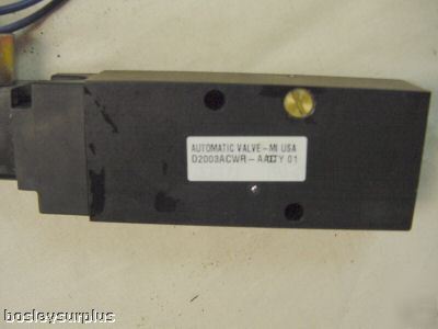 Av automatic valve single solenoid valve