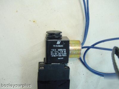 Av automatic valve single solenoid valve