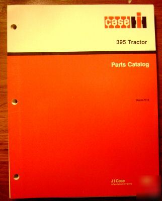 Case ih dealers 395 tractor parts catalog manual book