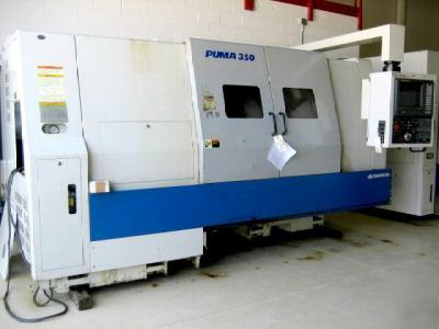 Daewoo puma 350 a cnc turning center lathe chuck, fanuc