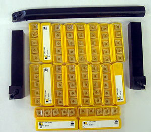 New 100 kennametal cnmg-432 KC850 w/ holders +