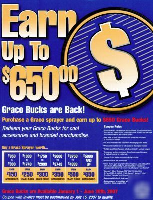 New graco texspray mark v sprayer