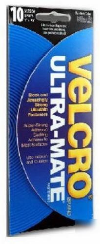New lot 15 velcro ultra-mate spots, 10 sets per pack, 