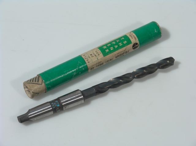 Precision twist drill taper shank#2 size 31/64 