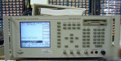 Wavetek 3600D cellular test system w/ software &manual 