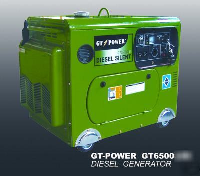 5.5 kilowatt super silent diesel generator epa approvd