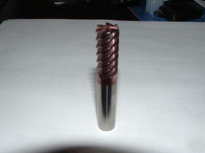 Fraisa 1/2'' solide carbide end mill 6FL.