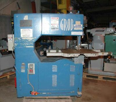 Grob 36 inch vertical band saw: