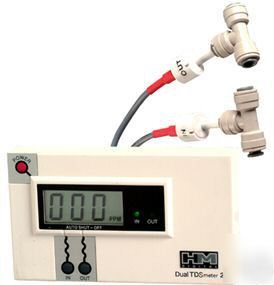 Hm dm-2: industrial dual tds meter