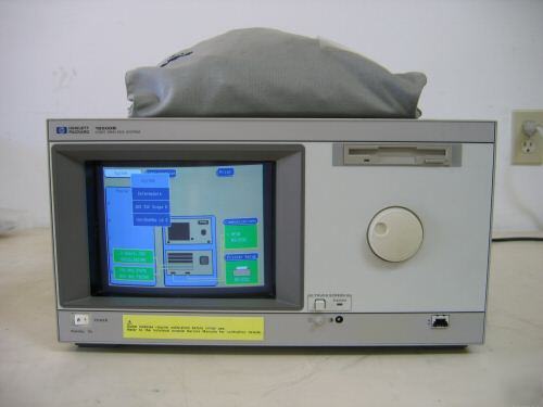 Hp 16500B w/ 16550A and 16534A oscilloscope module