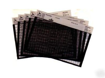 John deere 318 lng tractor parts manual microfiche