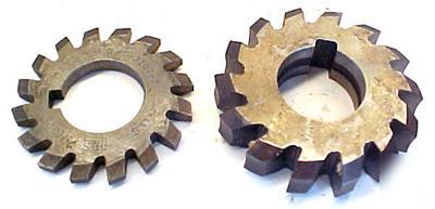 Lot of 2 involute cutters (usa)