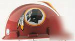 Msa nfl v-gard hard hat, washington redskins