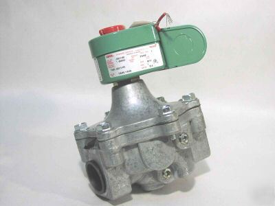New asco JB821450 n.c. fuel gas solenoid valve 1 in npt 