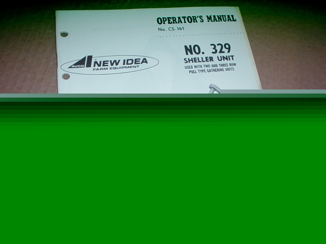New idea 329 sheller unit operator manual