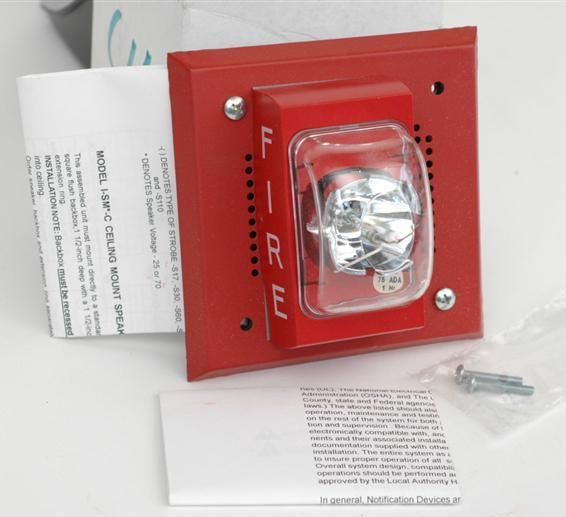 Siemens i-SM70-S17 speaker strobe red 