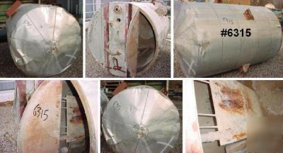 900 gallon j and d erection tank - s/s - insulated
