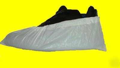 Carpet cleaning white booties, lot of 100