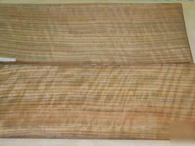 Exotic figured mozambique veneer 41 sq ft. lot 3071