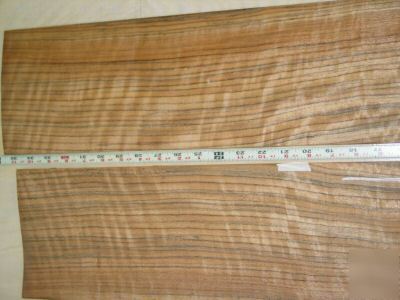 Exotic figured mozambique veneer 41 sq ft. lot 3071