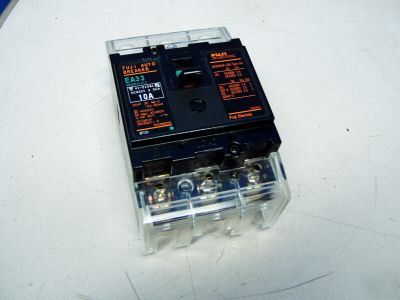 Fuji earth leakage 10A circuit breaker m/n: EA33