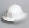 Hard hat full brim white omega ii 6PT ratchet 