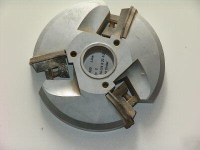Isert rased panel shaper cutter