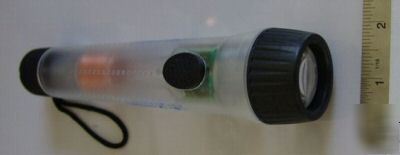 Led flashlight shake light faraday, waterproof floats