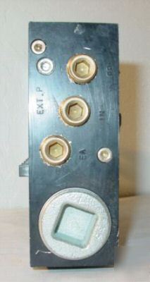 Mac solinoid valve 10 station manifold bar assembly