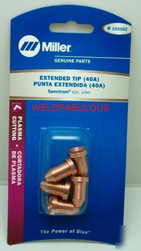 Miller 192052 extended tip plasma qty = 5