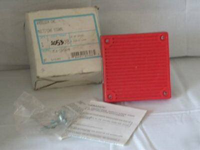 Wheelock inc MT4-12/24/r fire alarm multitone signal