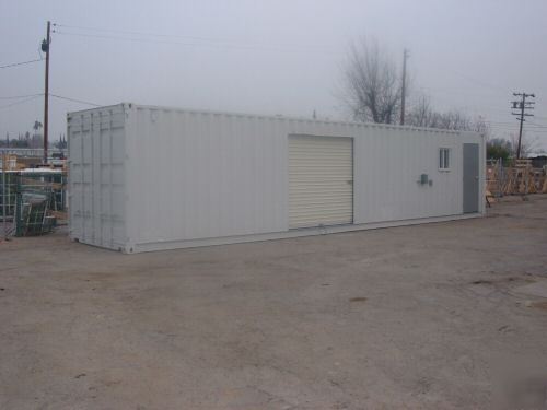 40' container 30' storage, 10' office, very clean
