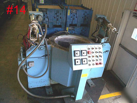 4FT vibratory finisher, automated finishing a