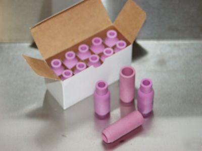 #8 alumina cups f 17,18,26 torch 10PC. 10N46