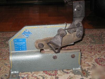Mubea bench plate shear 3/4 r