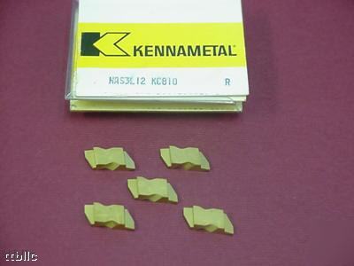 NEW5PC nas 3L12 grade KC810 kennametal threading insert