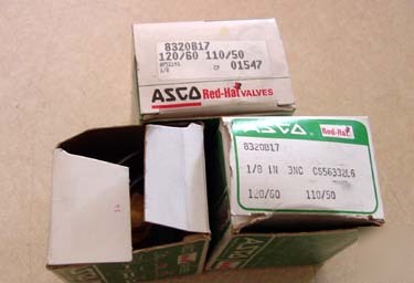 New 3PCS asco solenoid valve 8320B17 