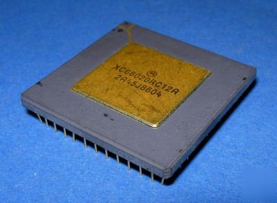 New MC68020RC20E motorola collectible gold rare 