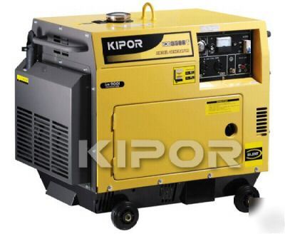 New kipor KDE3500T 3800 watt silent diesel generator - 