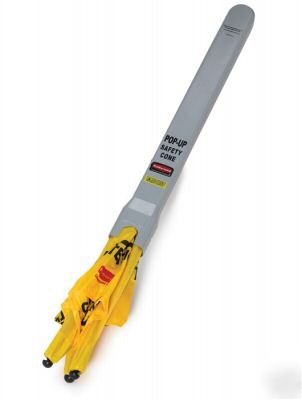 Rubbermaid spring loaded pop-up safety cone