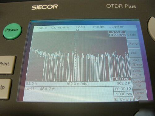 Siecor otdr plus 838-MD55-SRSD55 sm mm vfl multitest