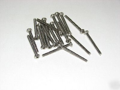 20 ss phillips screws pan head #10-24 x 2