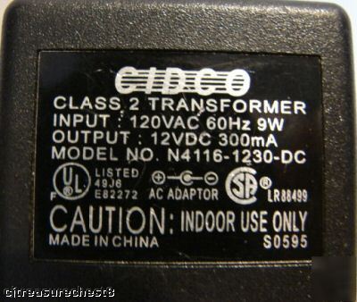 Cidco class 2 transformer 9 w #10