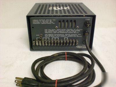 Harrison constant voltage/current variable voltage 