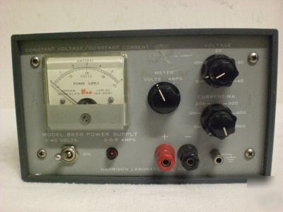 Harrison constant voltage/current variable voltage 