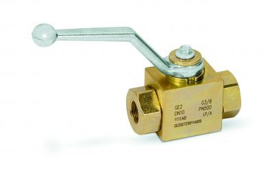 Hydraulic 2 way ball valves 1 1/4