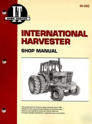 I&t shop manual case ih 500 600 900B 730 830 930 etc.