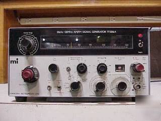 Marconi #TF2016A am/fm signal generator 10KHZ-120MHZ